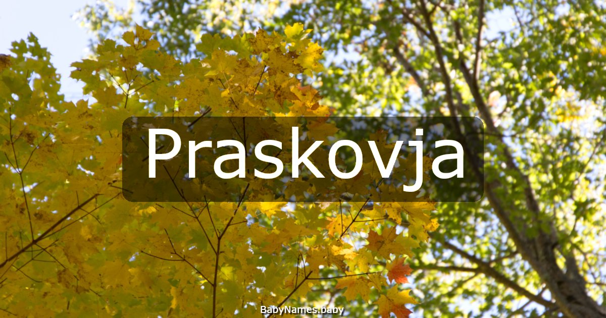 Praskovja
