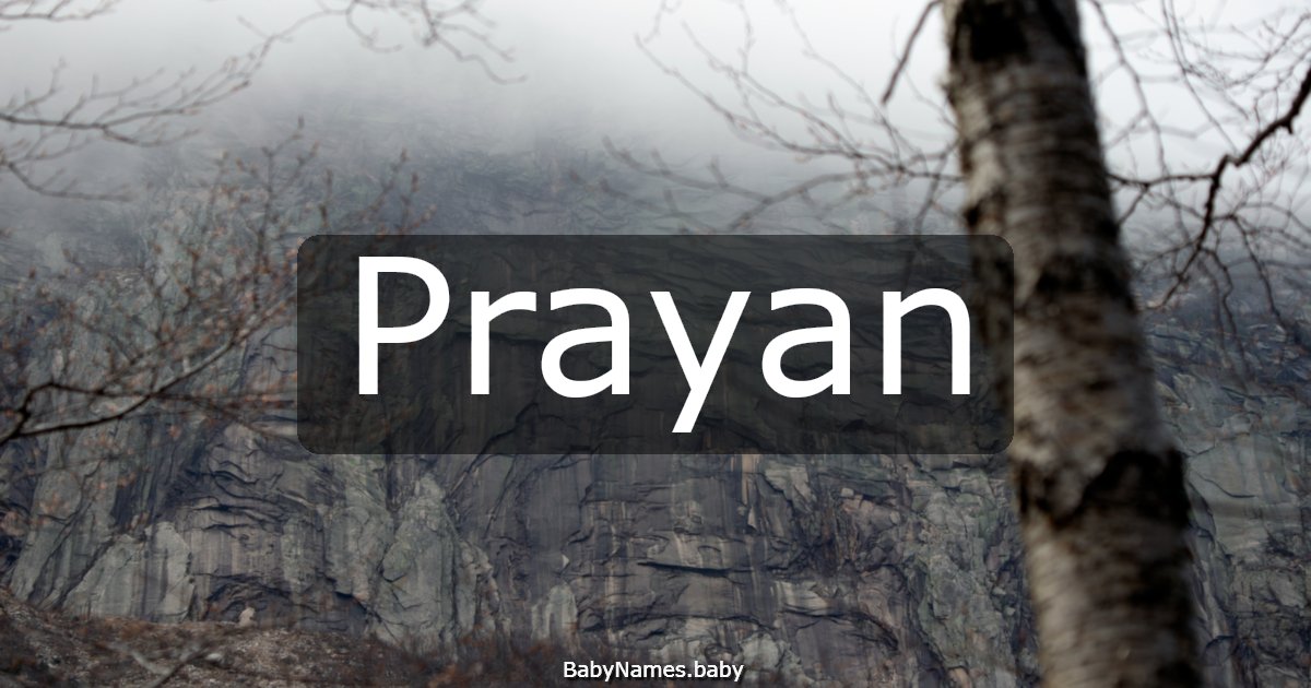 Prayan