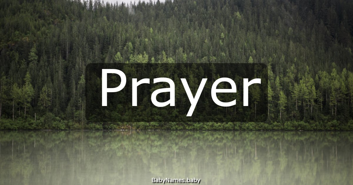Prayer