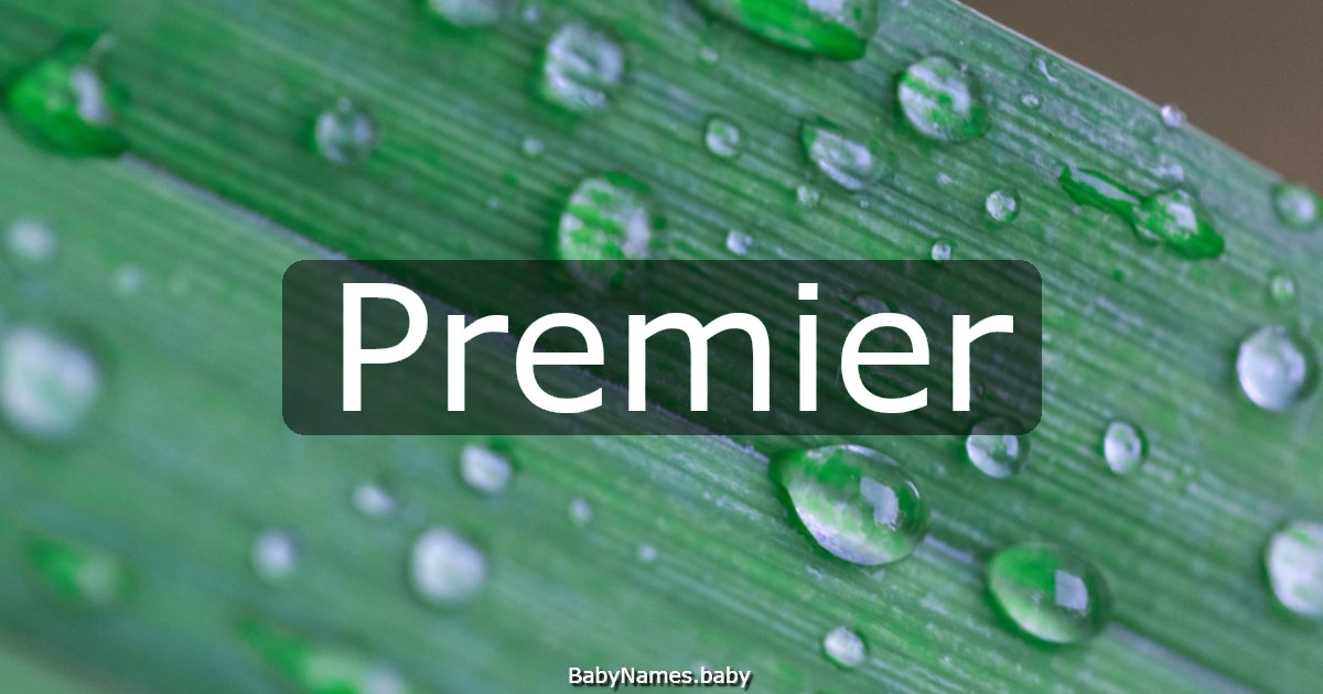 Premier