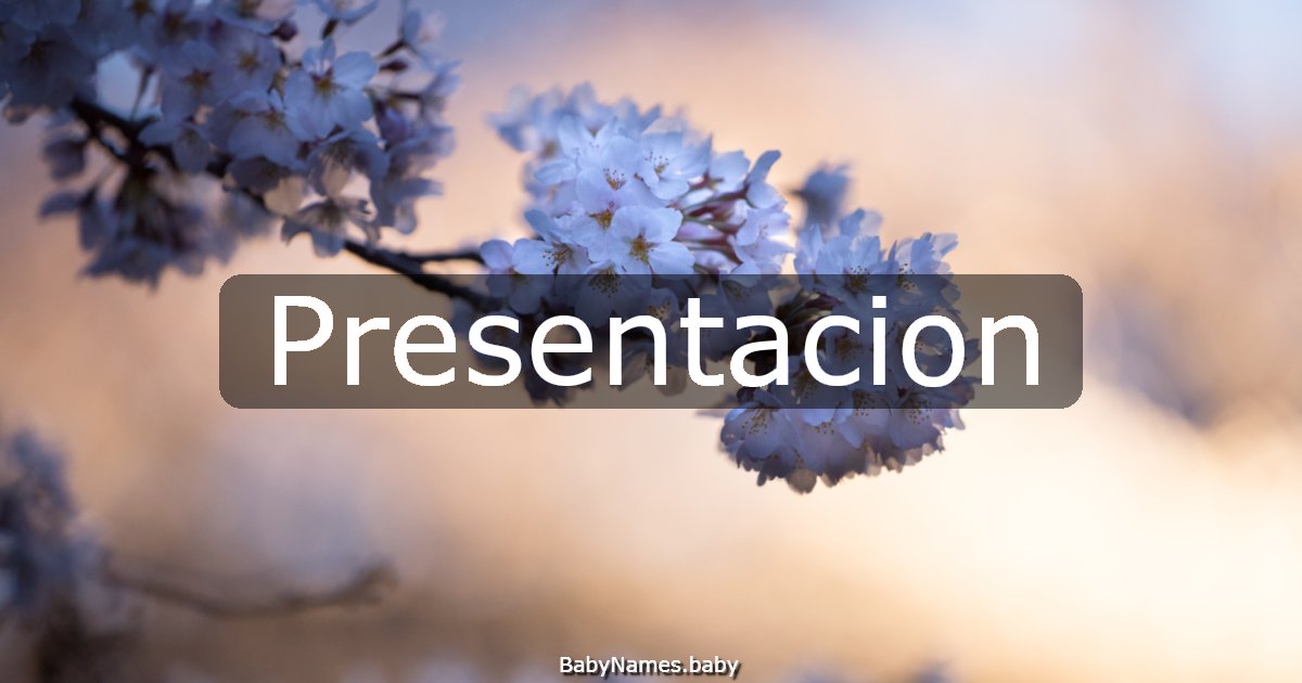 Presentacion