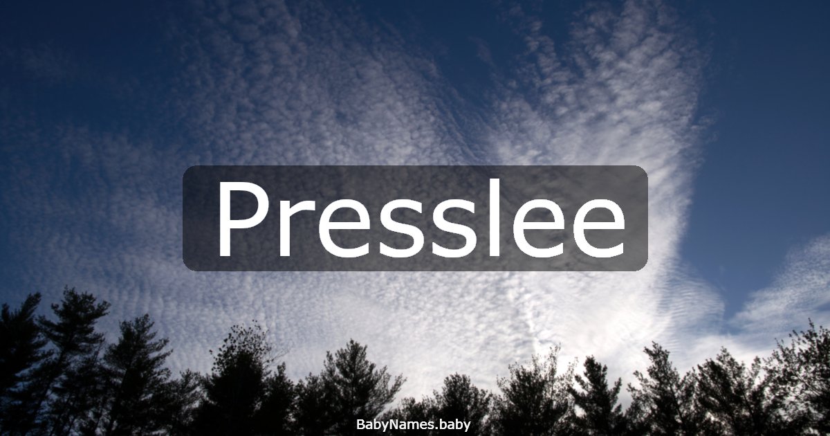Presslee
