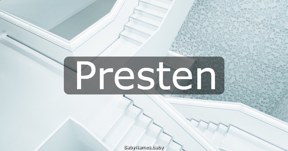 Presten