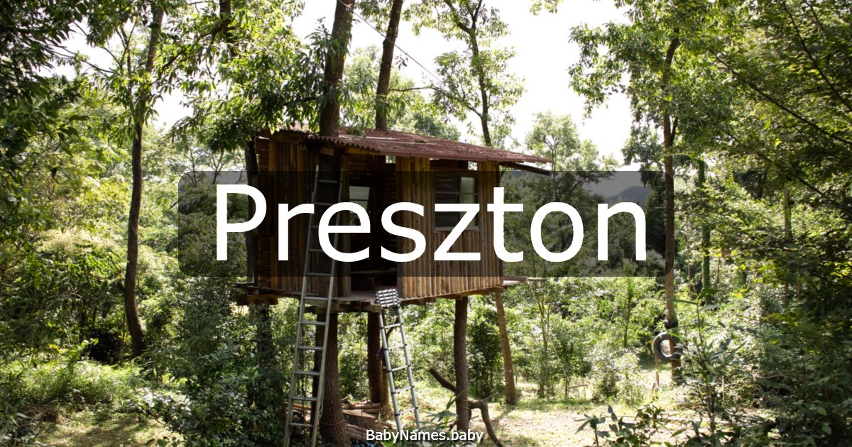 Preszton