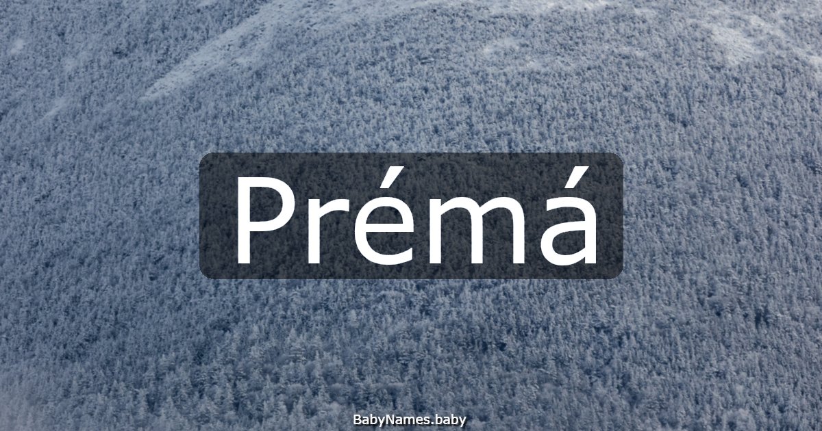 Prémá
