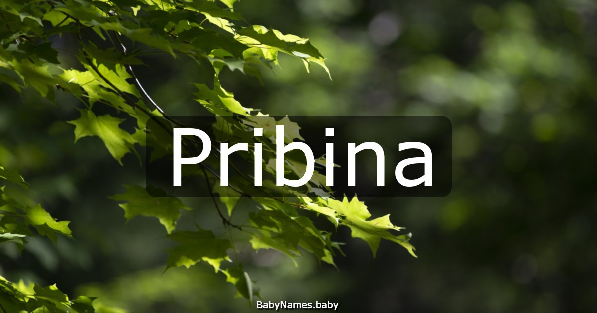 Pribina
