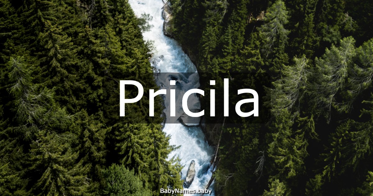Pricila
