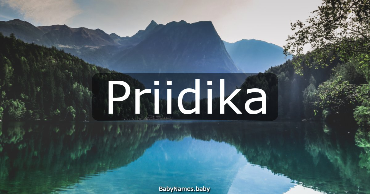 Priidika
