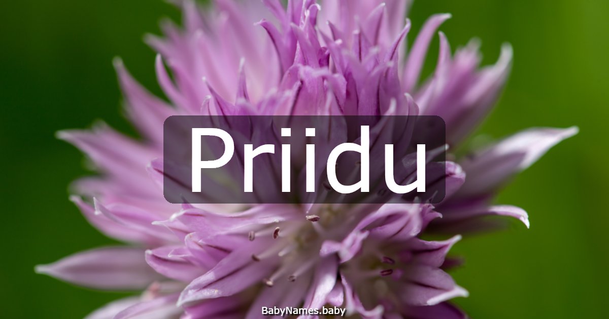 Priidu