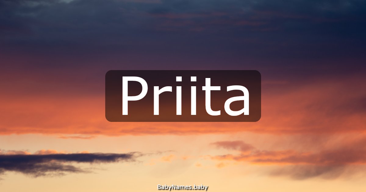 Priita