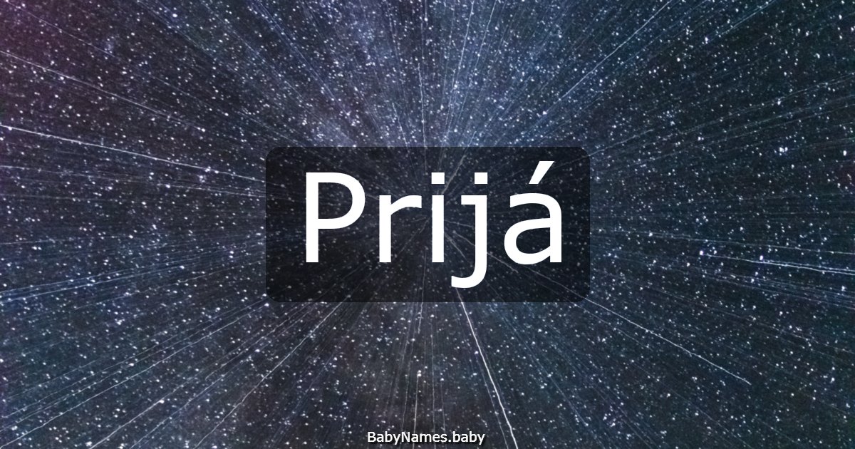 Prijá
