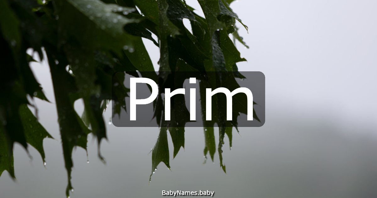 Prim
