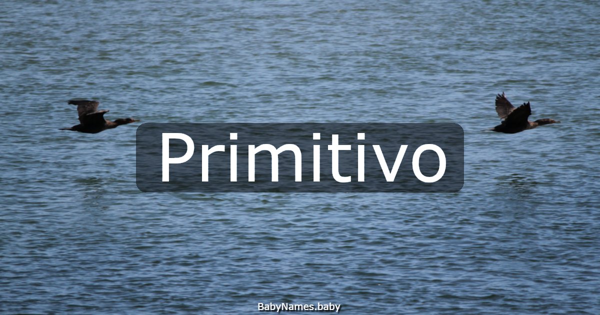 Primitivo