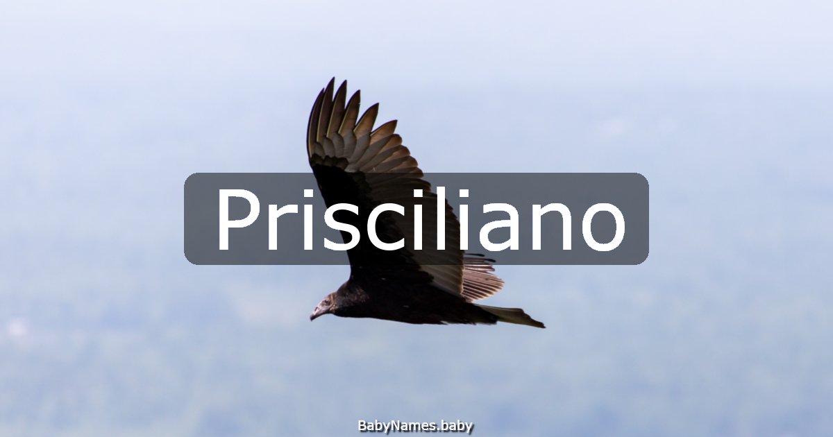 Prisciliano