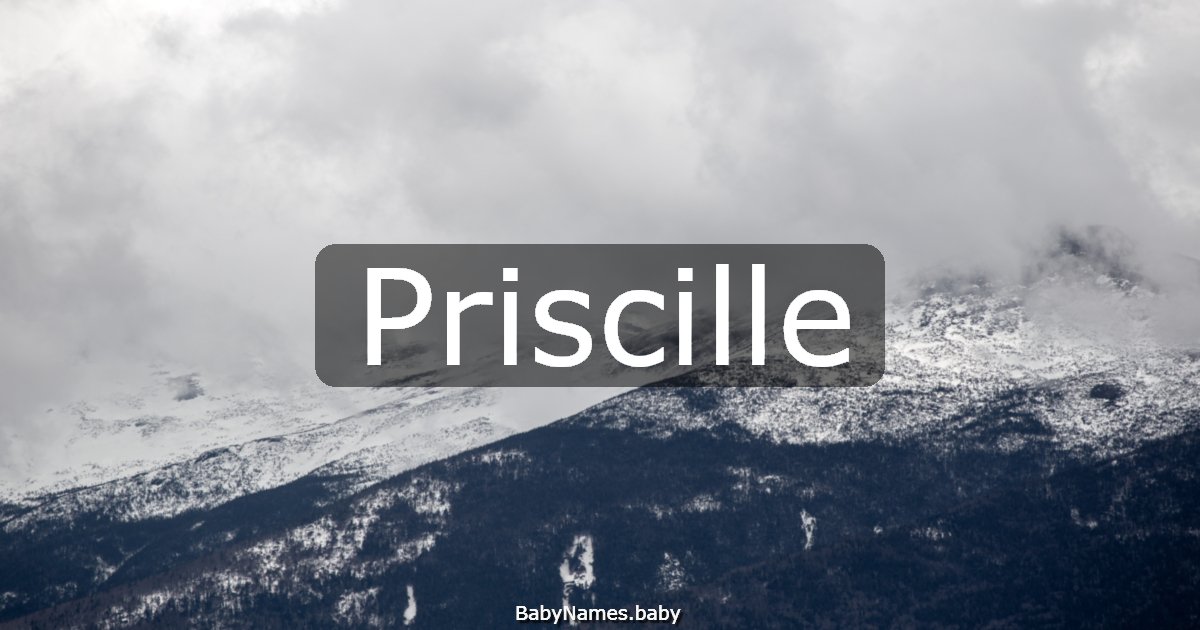 Priscille