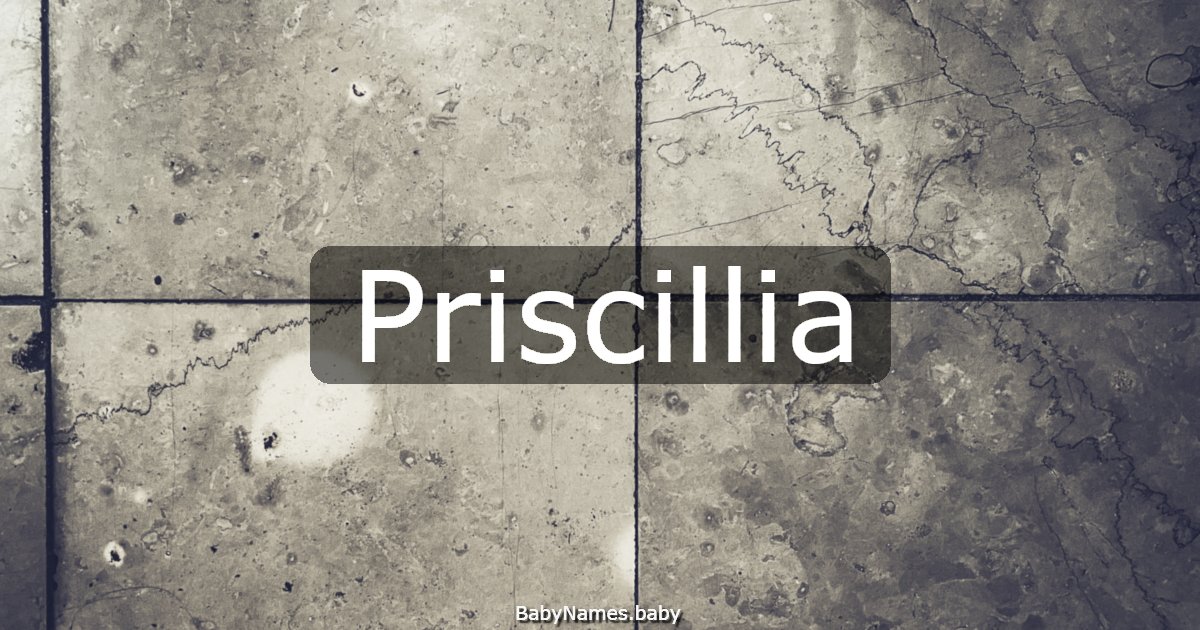 Priscillia