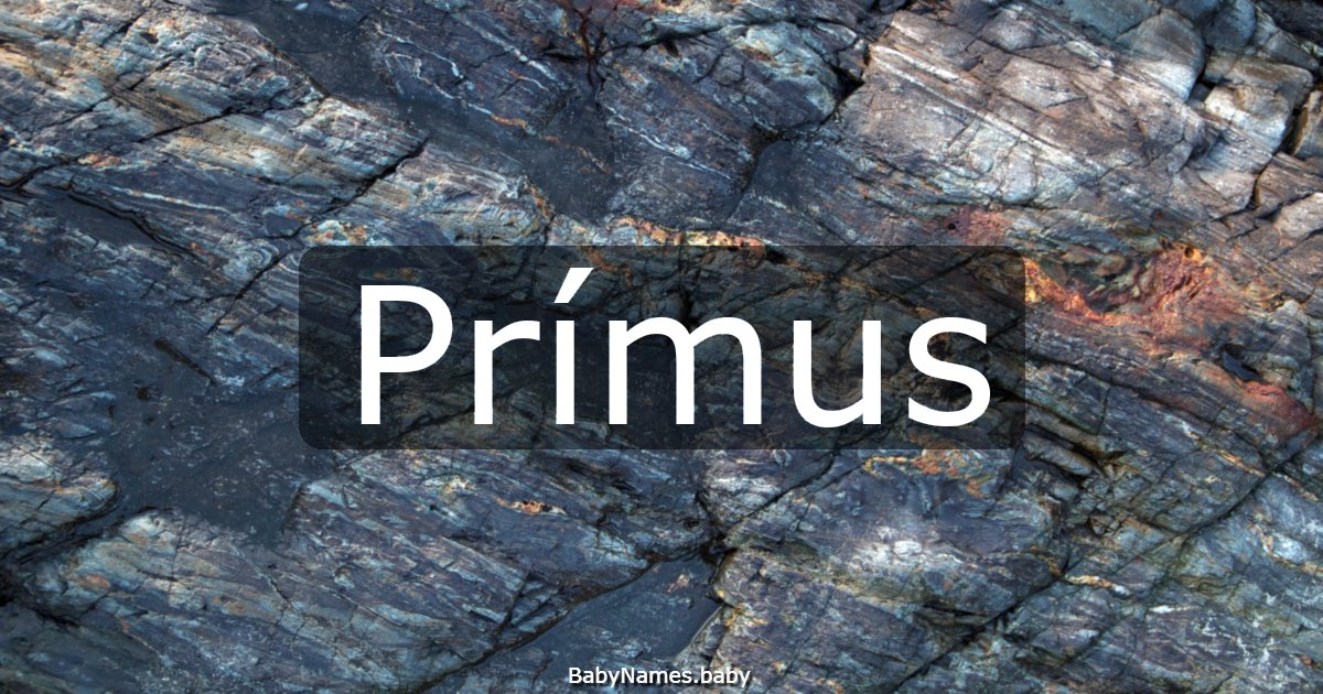 Prímus