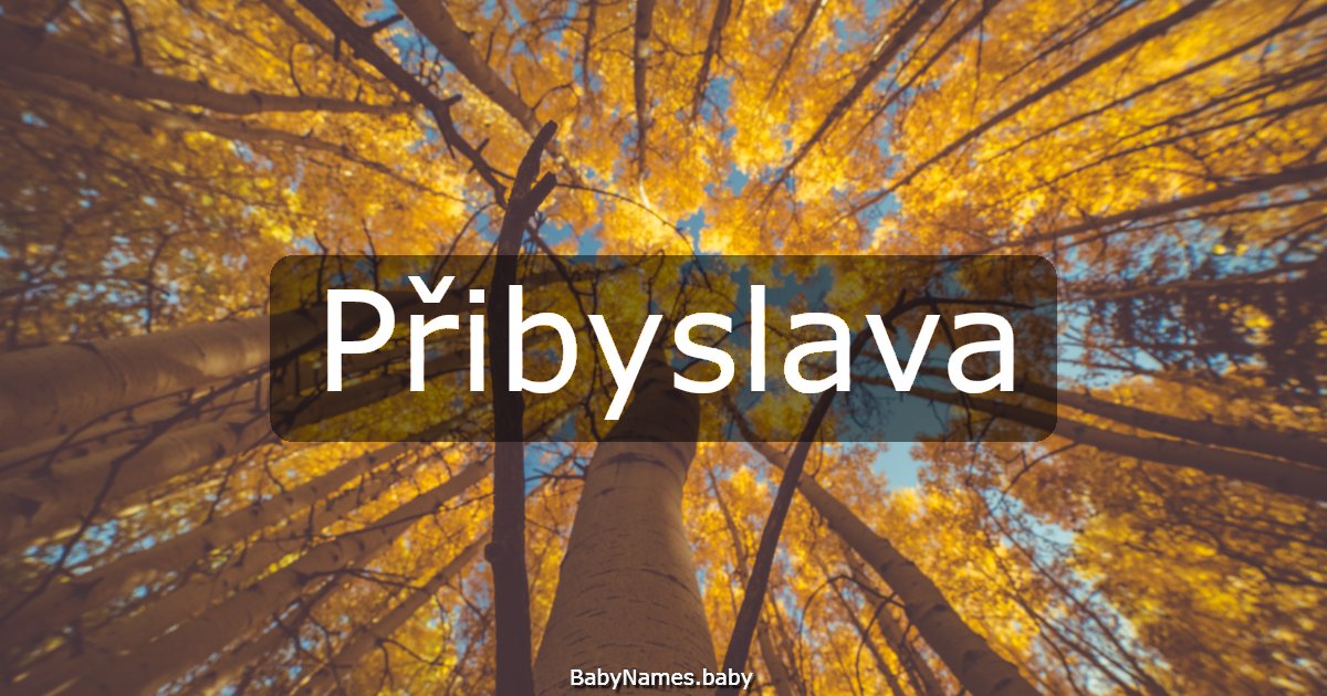 Přibyslava