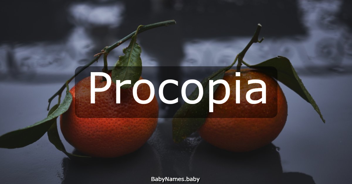 Procopia