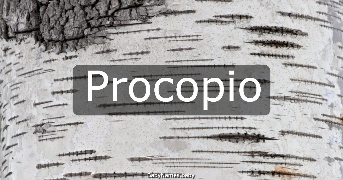 Procopio