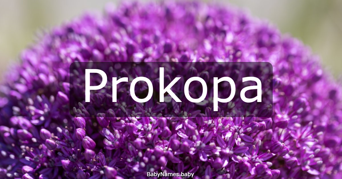 Prokopa