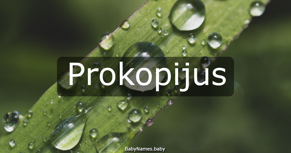 Prokopijus
