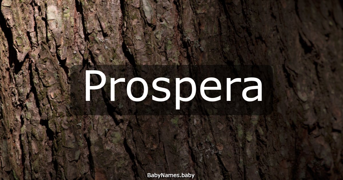 Prospera