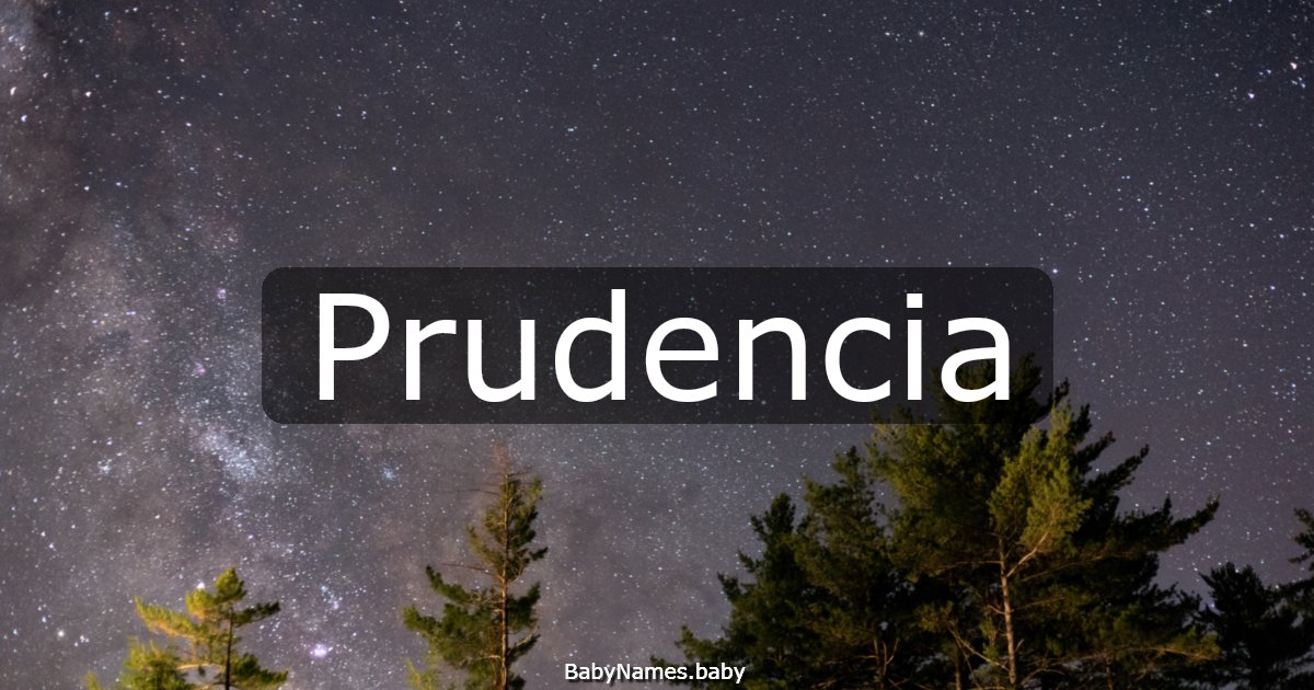 Prudencia