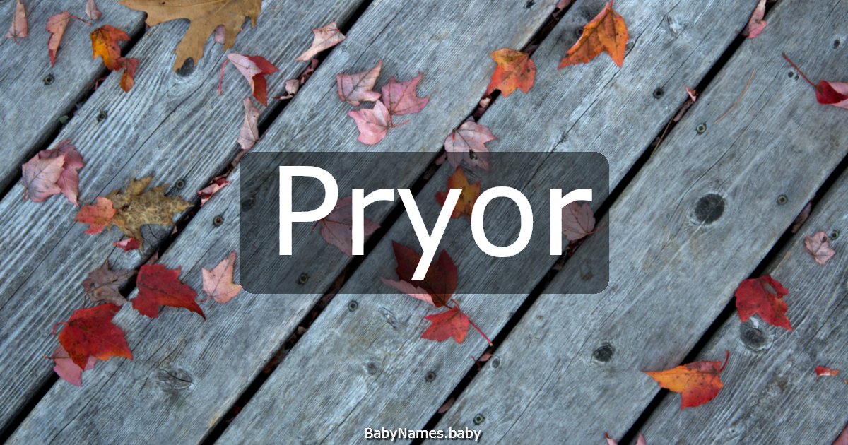 Pryor