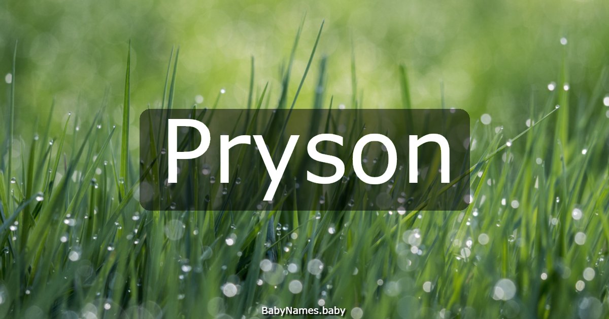 Pryson