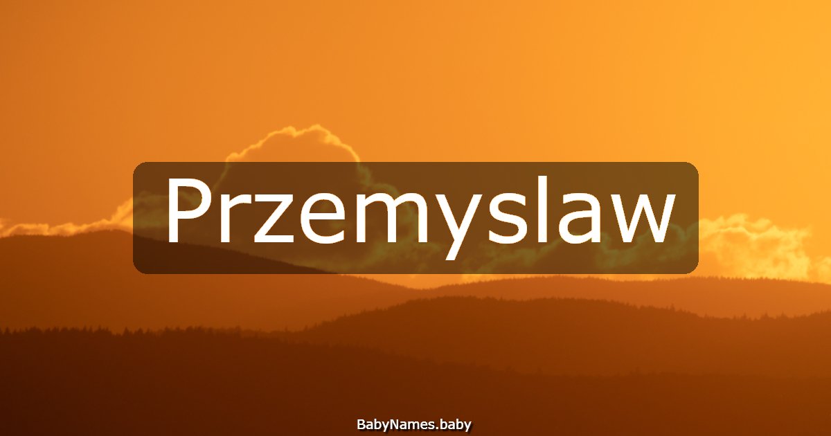 Przemyslaw
