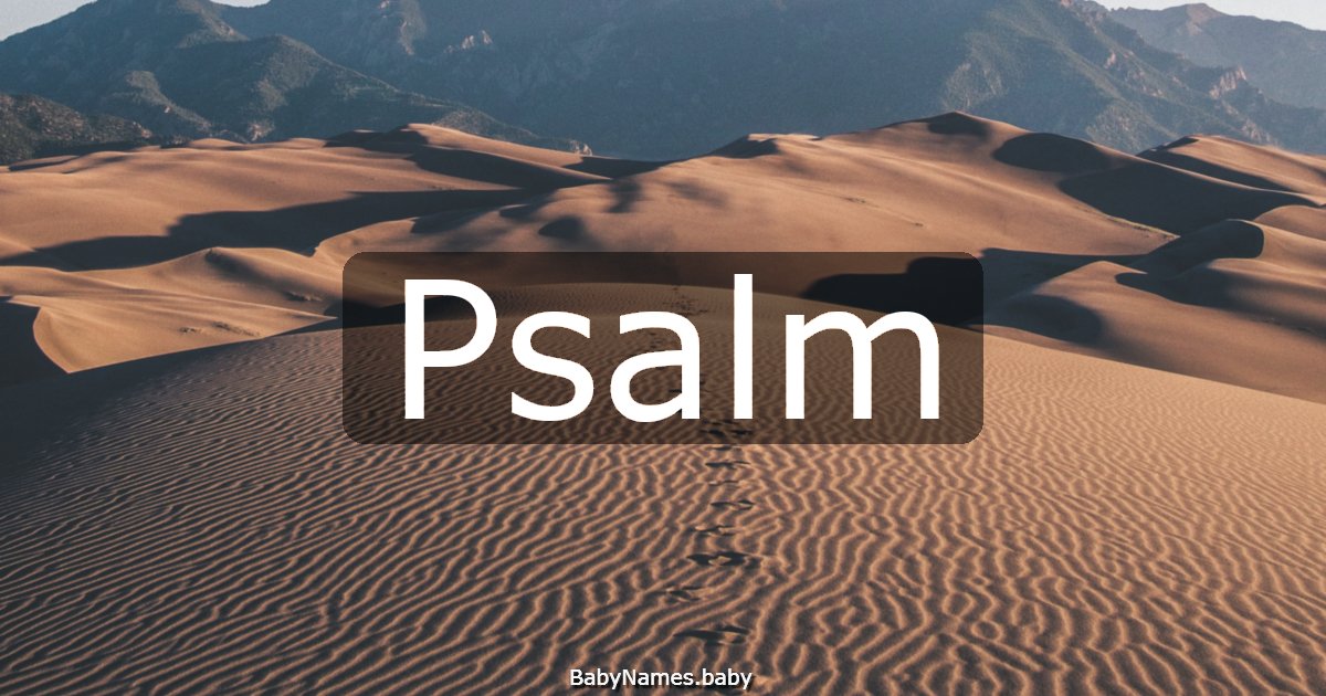 Psalm
