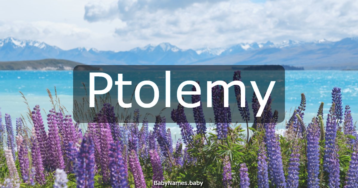 Ptolemy