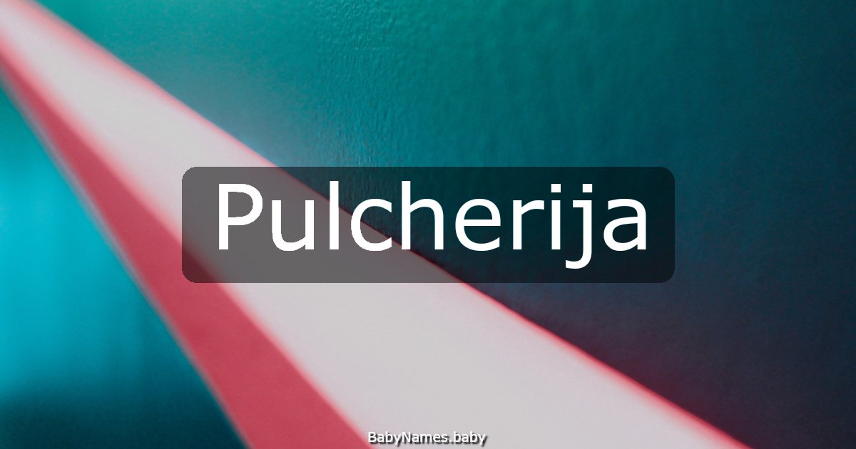 Pulcherija