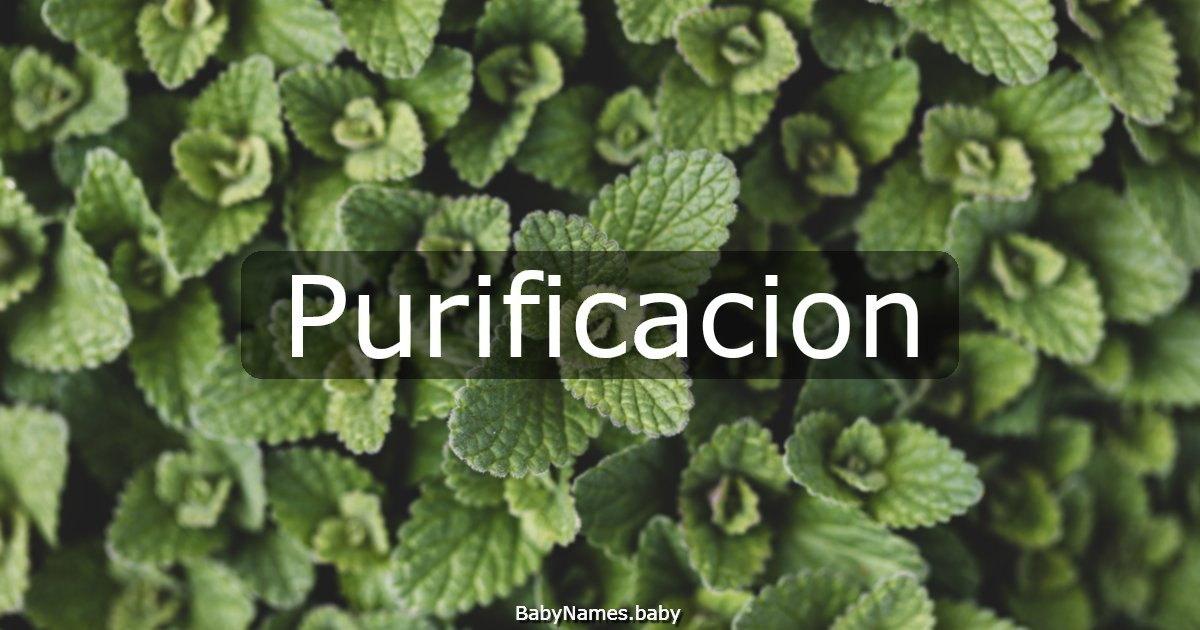Purificacion