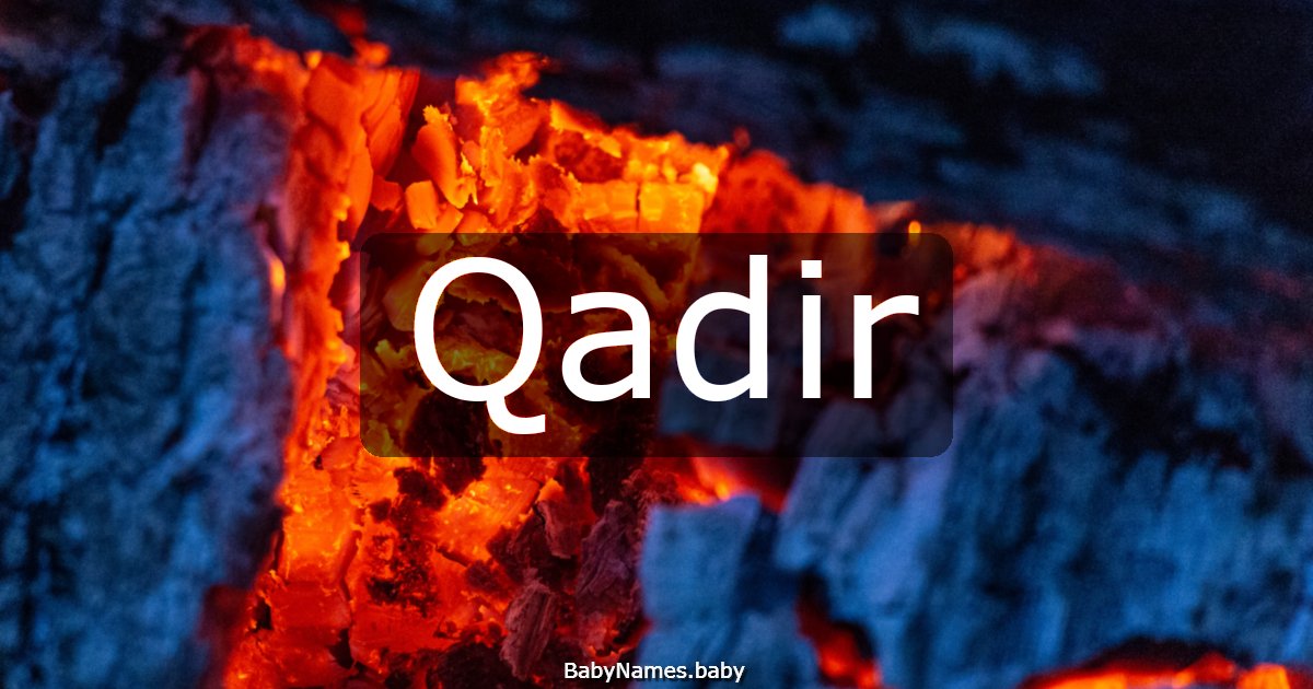 Qadir