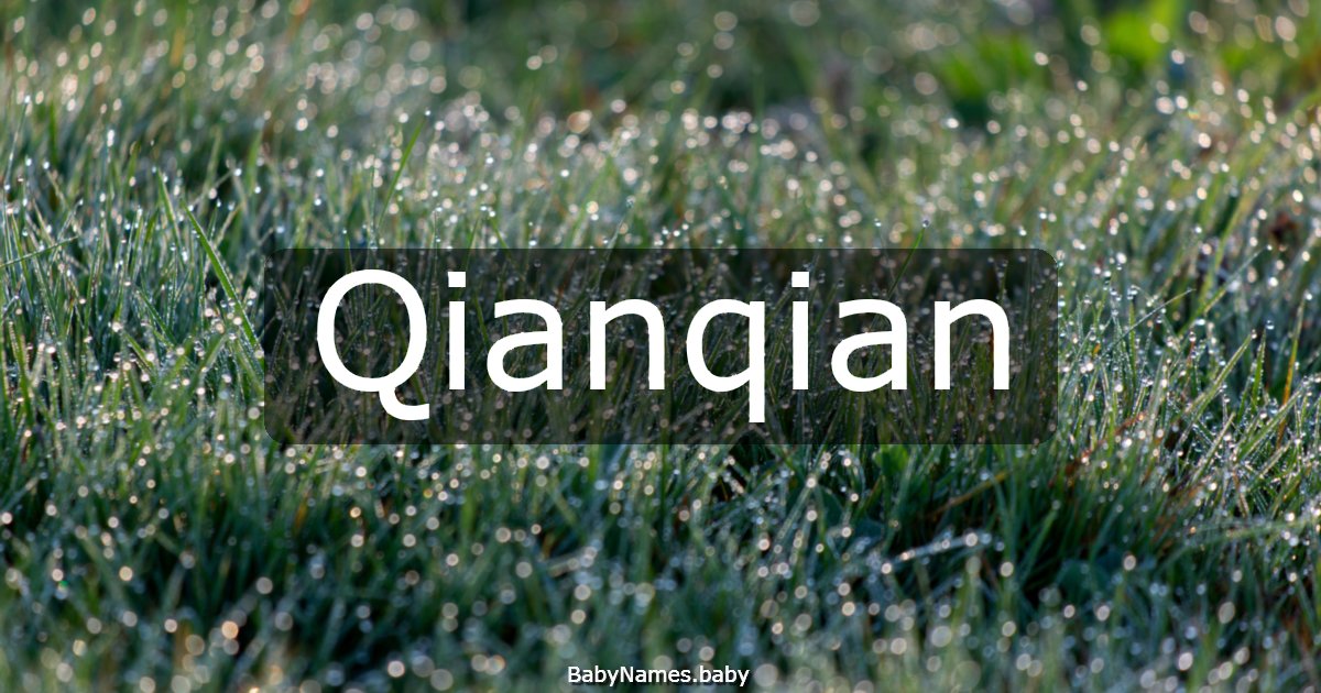 Qianqian