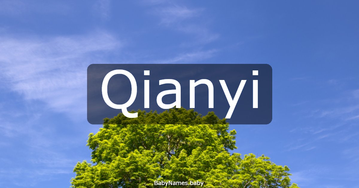 Qianyi