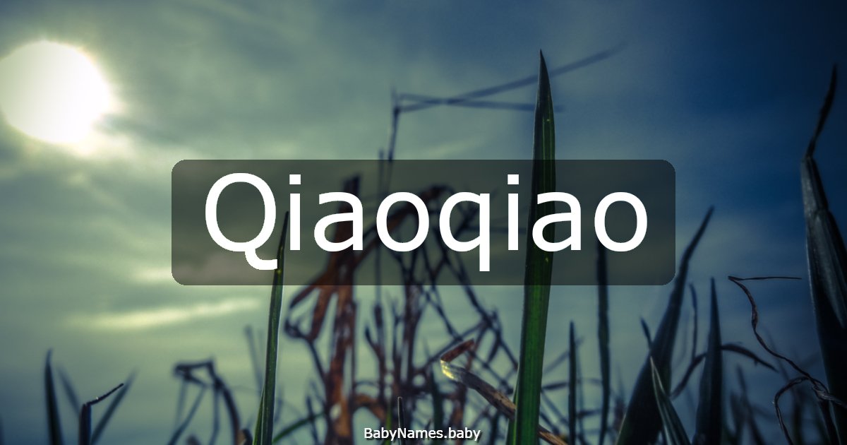 Qiaoqiao