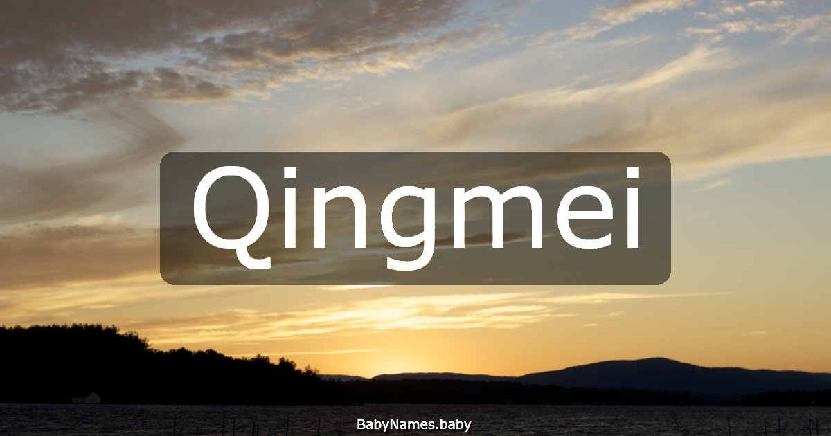 Qingmei
