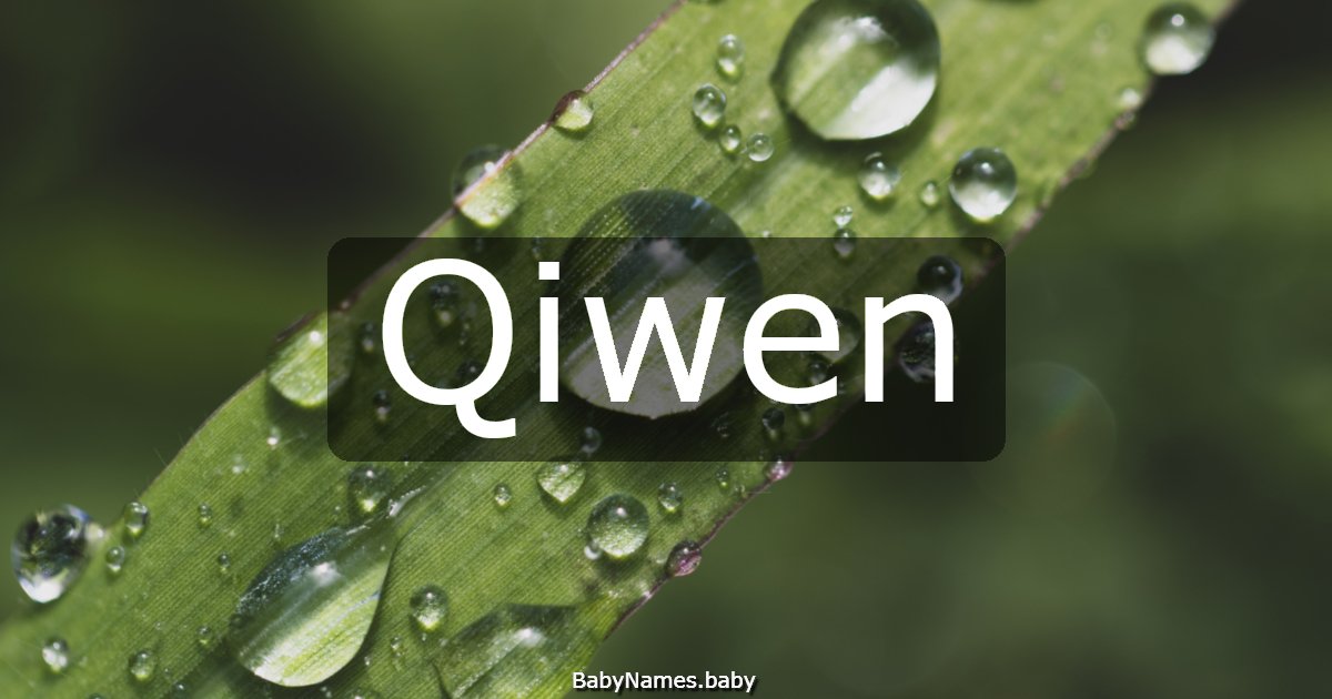 Qiwen