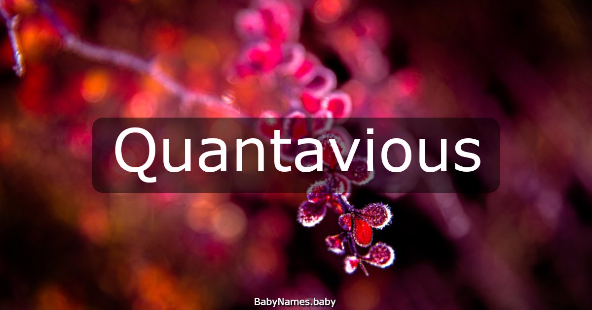 Quantavious