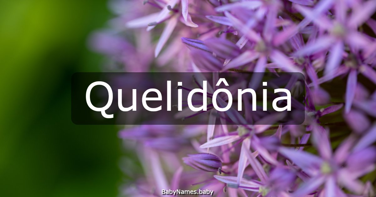 Quelidônia