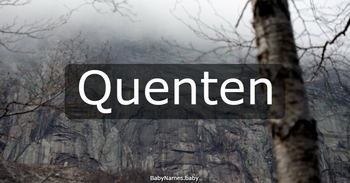 Quenten