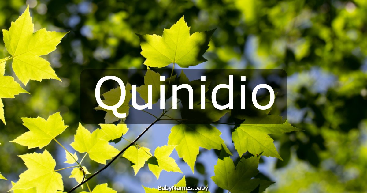 Quinidio