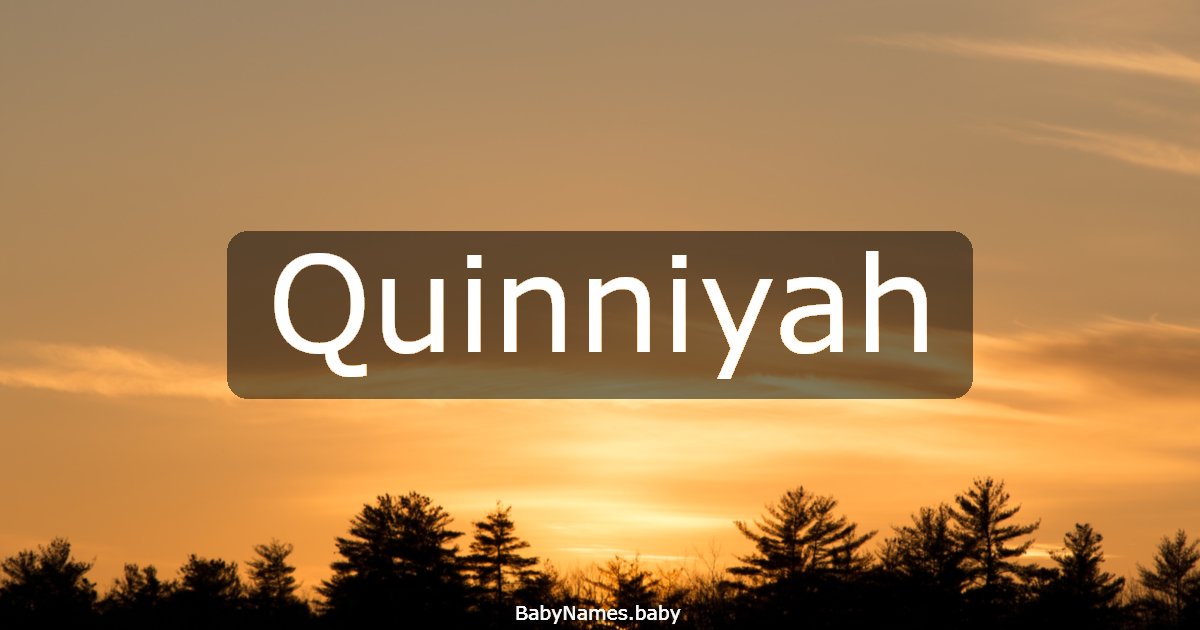Quinniyah