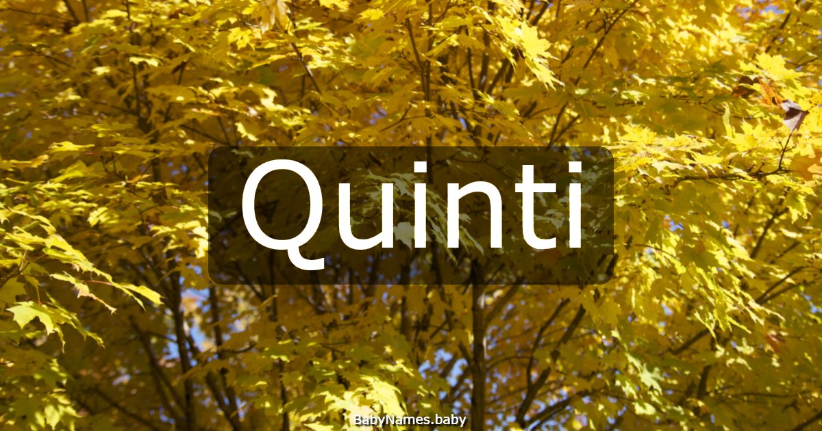Quinti