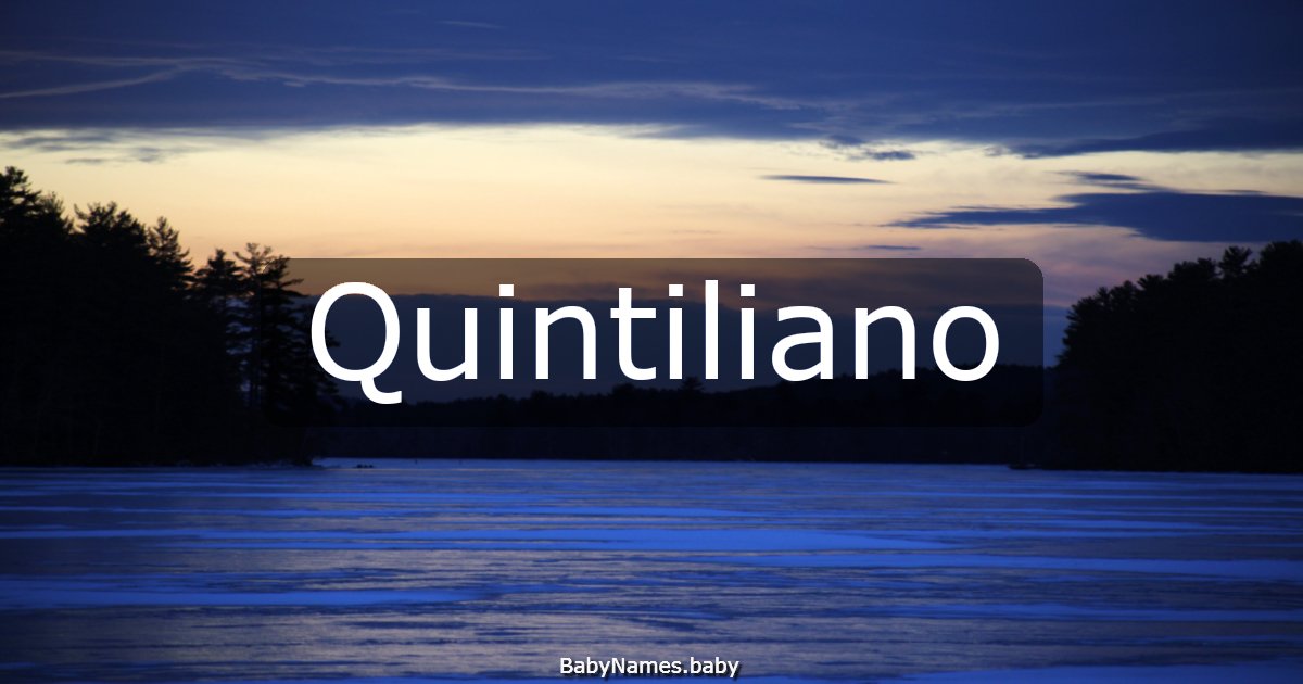 Quintiliano
