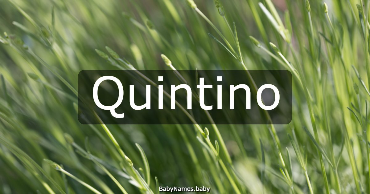 Quintino