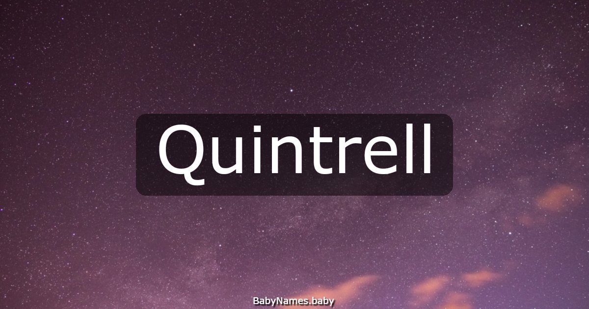 Quintrell